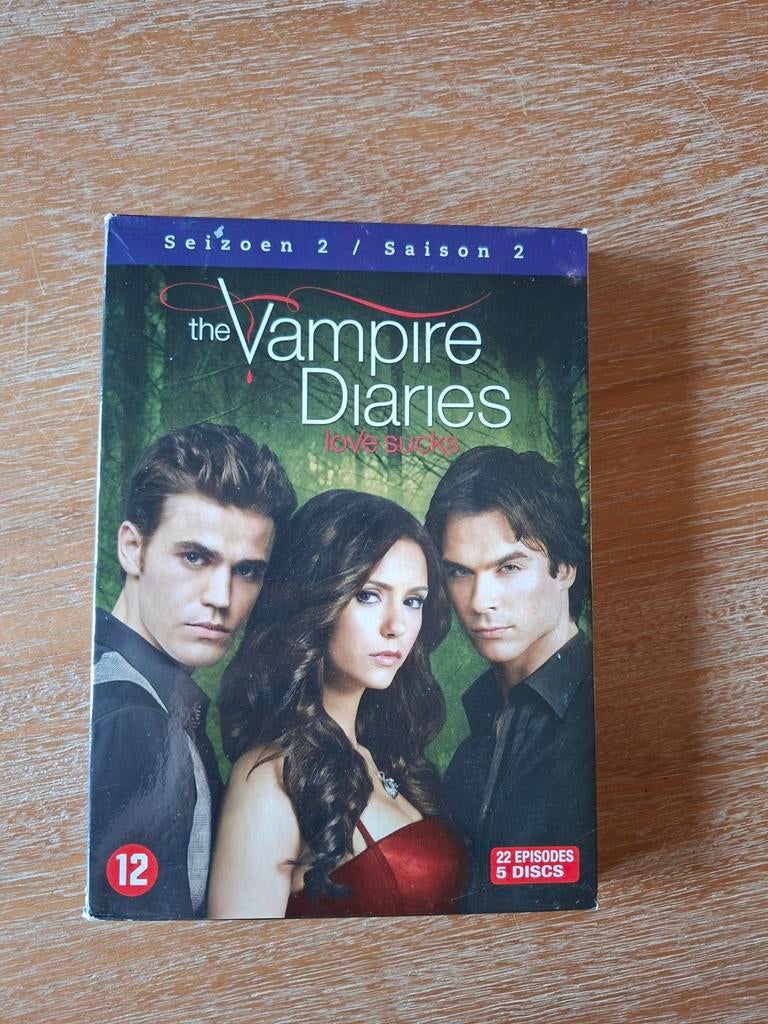 Dvd The Vampire Diaries - Seizoen 2, Vanaf 12 jaar, Ophalen of Verzenden, Gebruikt