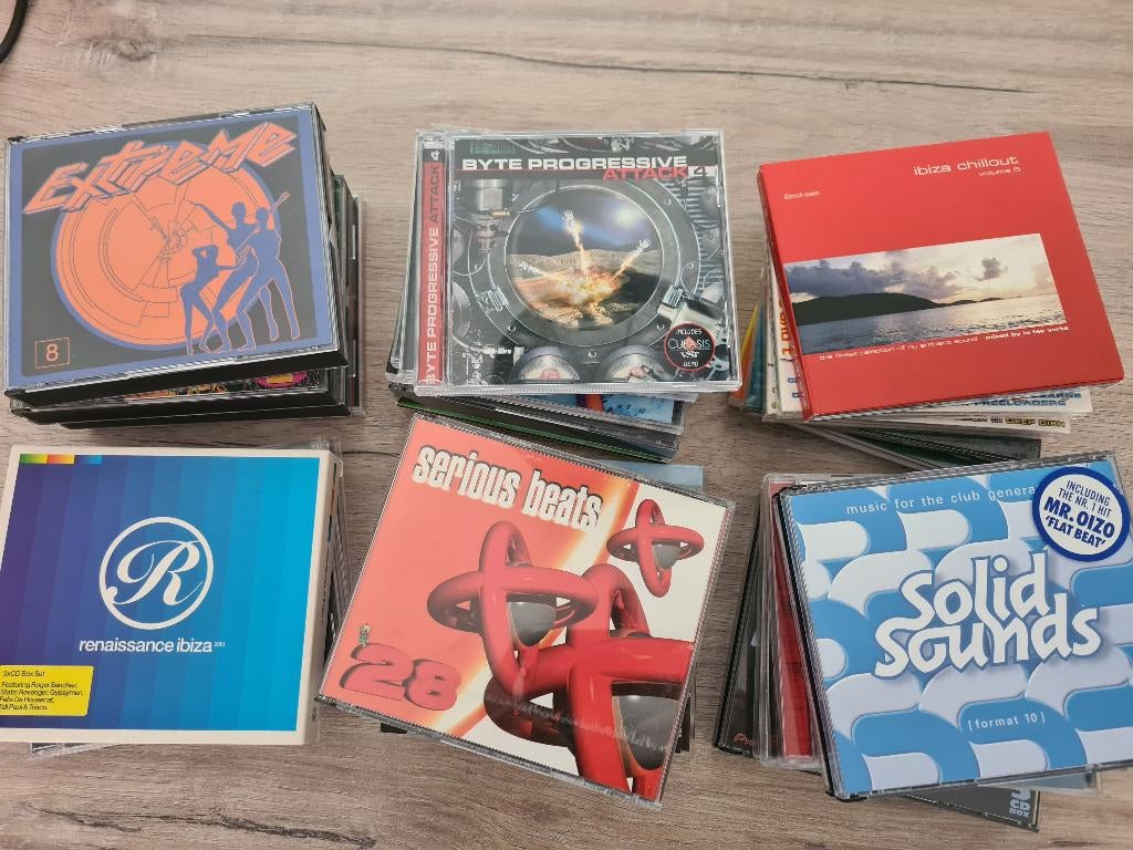 Groot aanbod house & dance, Cd's en Dvd's, Cd's | Dance en House, Ophalen of Verzenden, Zo goed als nieuw, Techno of Trance