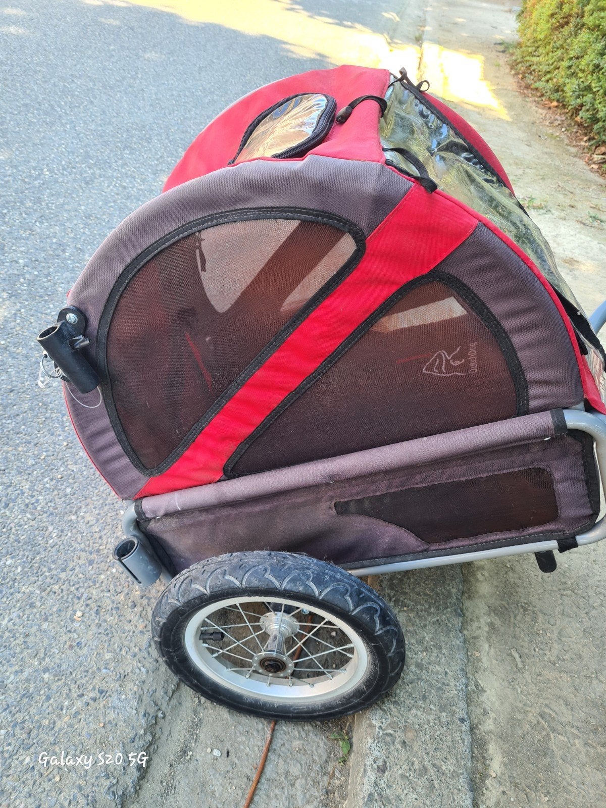 Hondenbuggy, Ophalen, Hondenbuggy