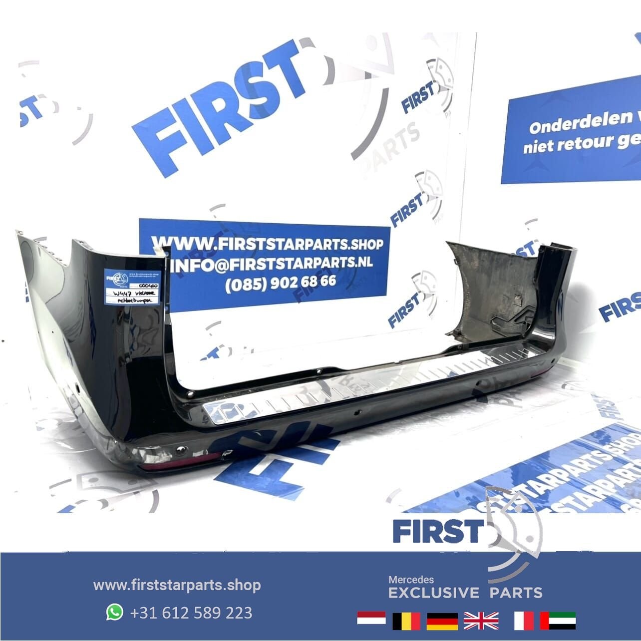 W447 ACHTERBUMPER Mercedes V KLASSE / VITO ACHTER BUMPER COM, Auto-onderdelen, Gebruikt, -, Ophalen of Verzenden, Achter