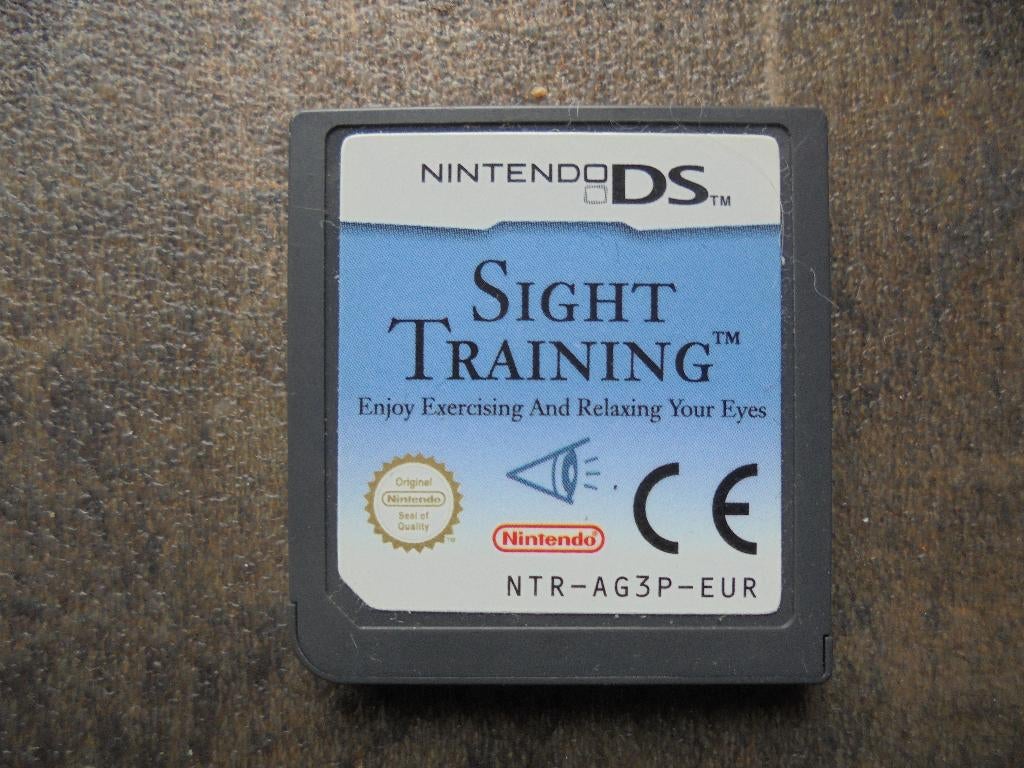Sight Training voor DS (zie foto's), Games en Spelcomputers, Games | Nintendo DS, Puzzel en Educatief, Gebruikt, 1 speler, Ophalen of Verzenden