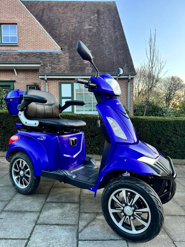 Prachtig Scootmobiel MOBITECH Relaxmove 25km/u Scooter, Diversen, Ophalen of Verzenden, Inklapbaar, Zo goed als nieuw, Elektrische rolstoel