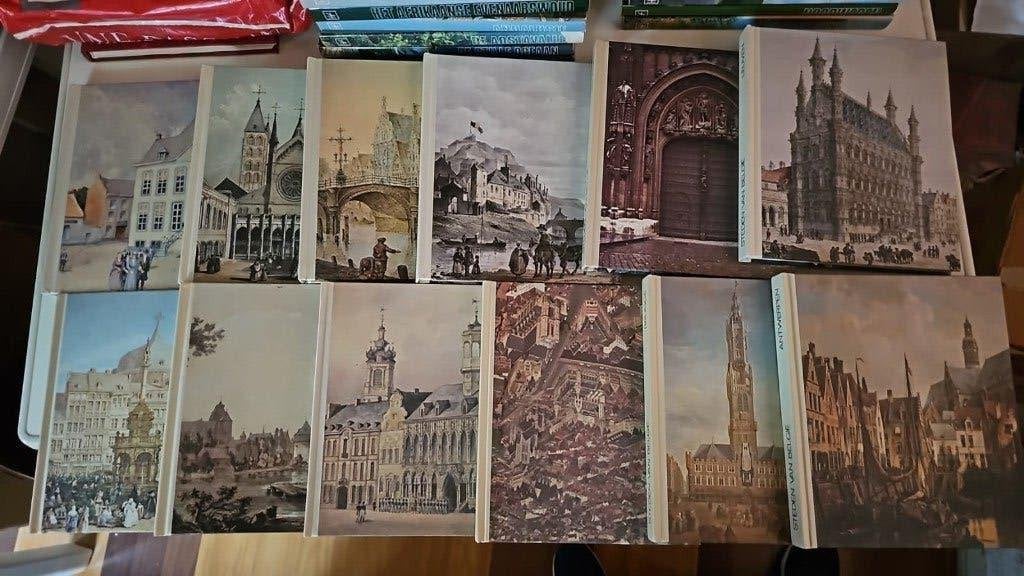 Steden van België - 12 boeken (steden), Ophalen
