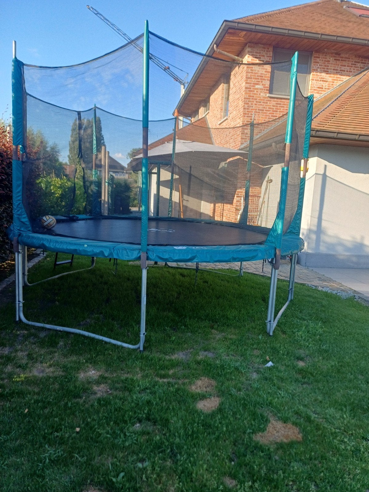 Sterke ,grote trampoline, Ophalen