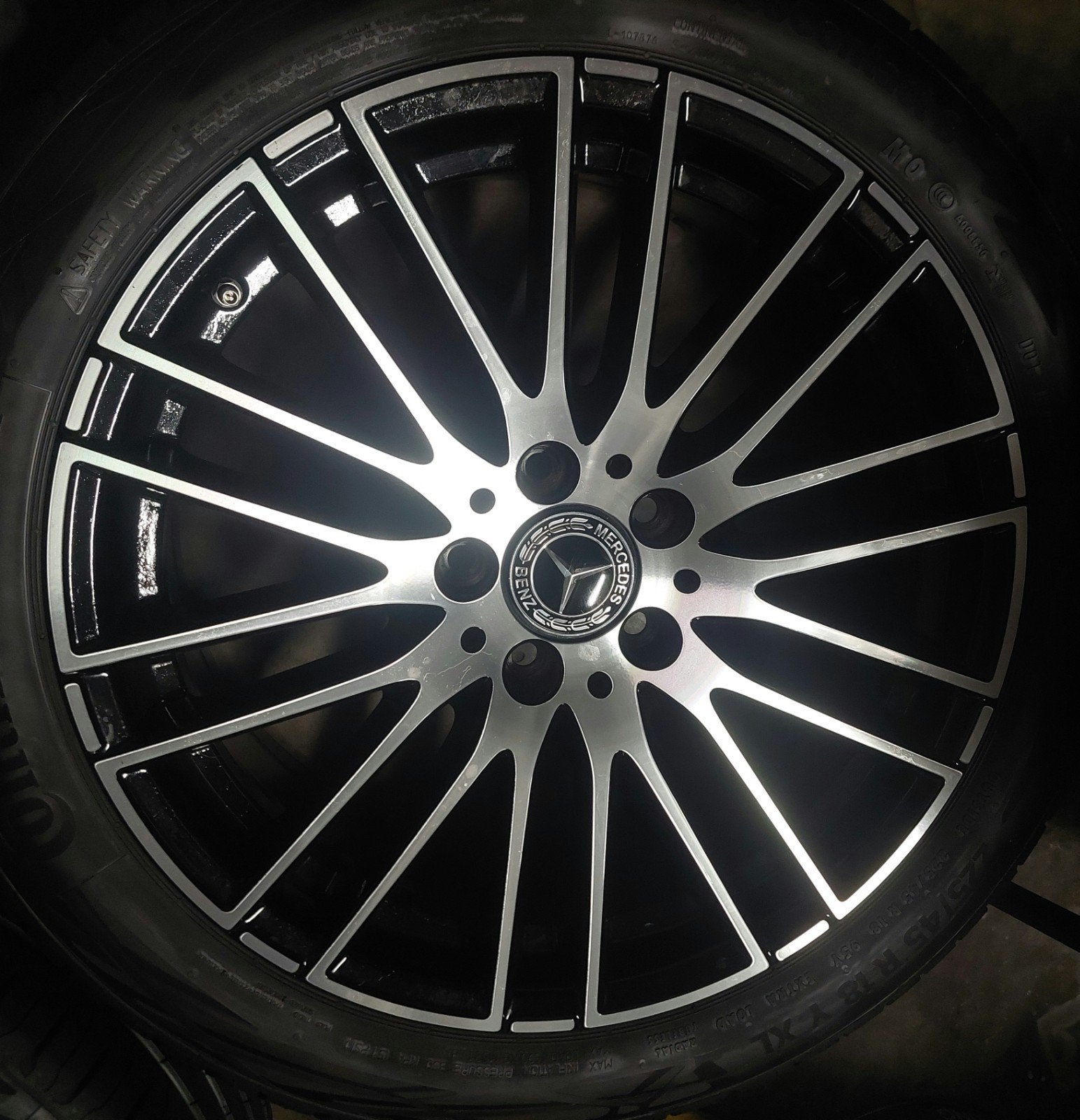 Jantes d’Origine Mercedes Classe C W206/S206  18 Pouces, Pneus été, Enlèvement, Pneu(s), 18 pouces