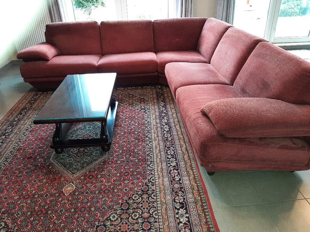 Hoekzetel Natuzzi te koop, Huis en Inrichting, Ophalen