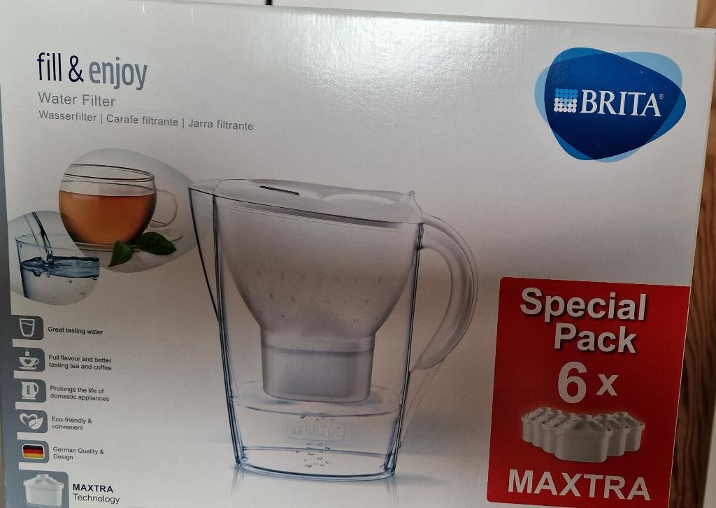 Brita waterfilter Marella, Ophalen of Verzenden, Nieuw