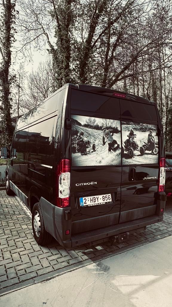 Citroen jumper 92xxx km 2015, Autos, Euro 5, Boîte manuelle, Noir, 5 portes