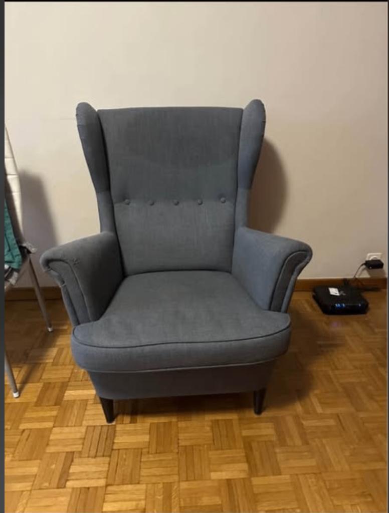 Strandmon Chair, Maison & Meubles, Enlèvement, Utilisé, Tissus