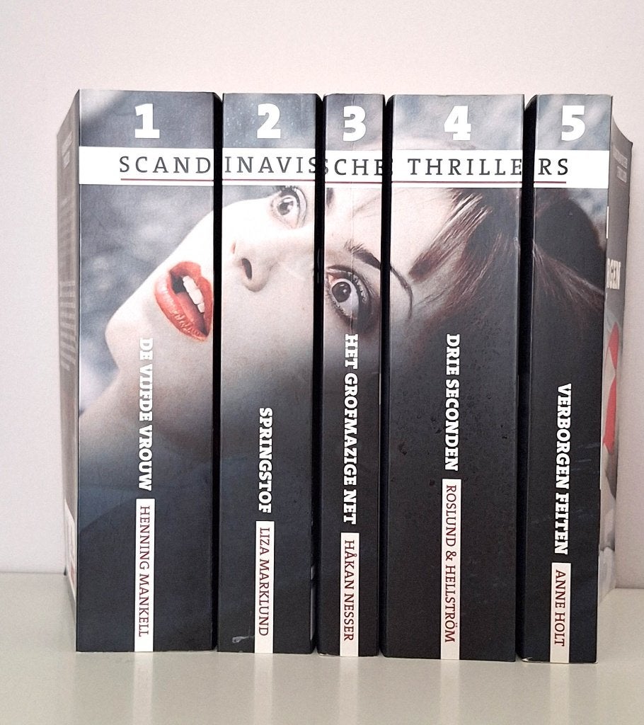 bundel van 5 scandinavische trillers -, Boeken, Ophalen of Verzenden, Zo goed als nieuw, Diverse auteurs