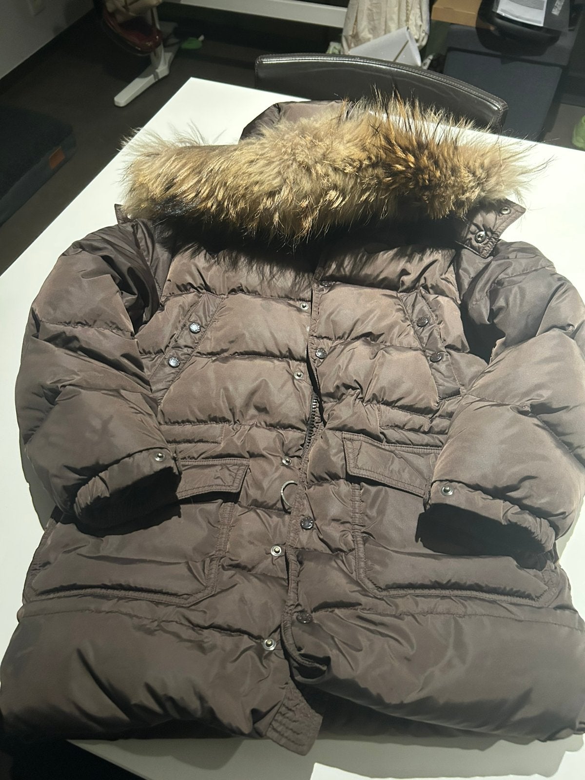 Mooie moncler jas 10 jaar, Enfants & Bébés, Enlèvement ou Envoi, Utilisé, Garçon ou Fille, Manteau