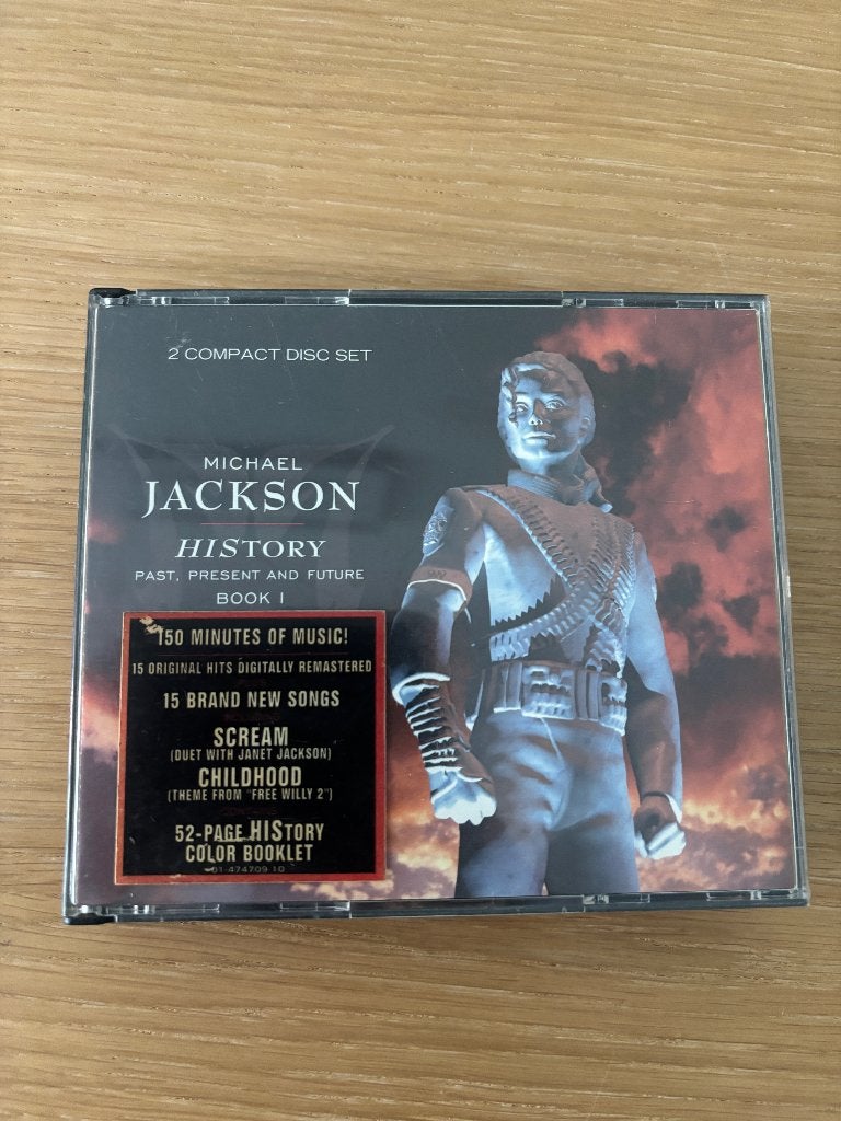 CD - Michael Jackson - History, Cd's en Dvd's, Ophalen of Verzenden, 1990 - 1999, Zo goed als nieuw, Boxset