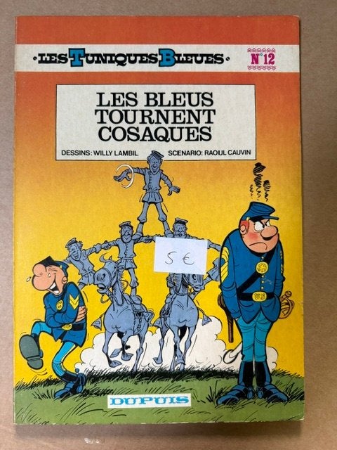 Les tuniques bleues tome 12 reed, Cauvin et..., Enlèvement ou Envoi, Une BD, Utilisé