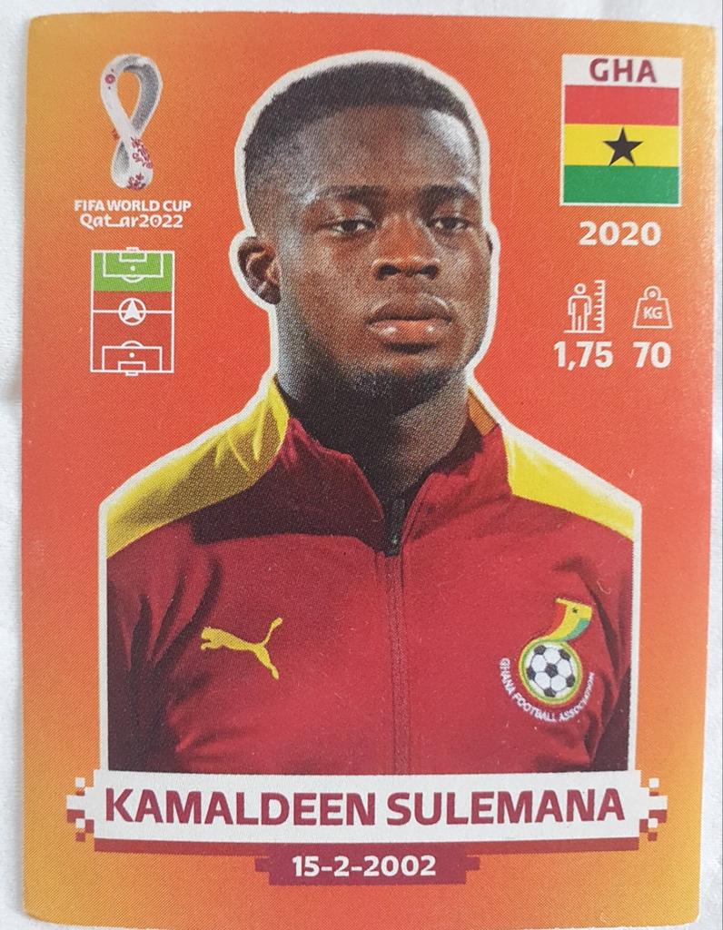 Carte officielle PANINI FIFA 2022 (GHA 19), Enlèvement ou Envoi, Comme neuf, Cartes de joueur