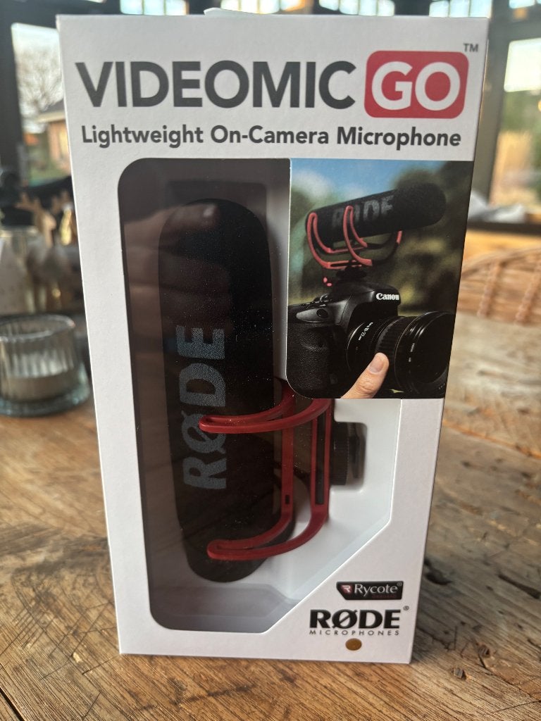 Videomic go Nieuw, Audio, Tv en Foto, Videocamera's Digitaal, Ophalen of Verzenden, Nieuw