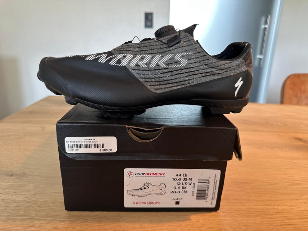 Specialized S-Works Exos Evo MTB/GRAVEL schoen maat 44, Heren, Schoenen, Overige maten, Ophalen of Verzenden