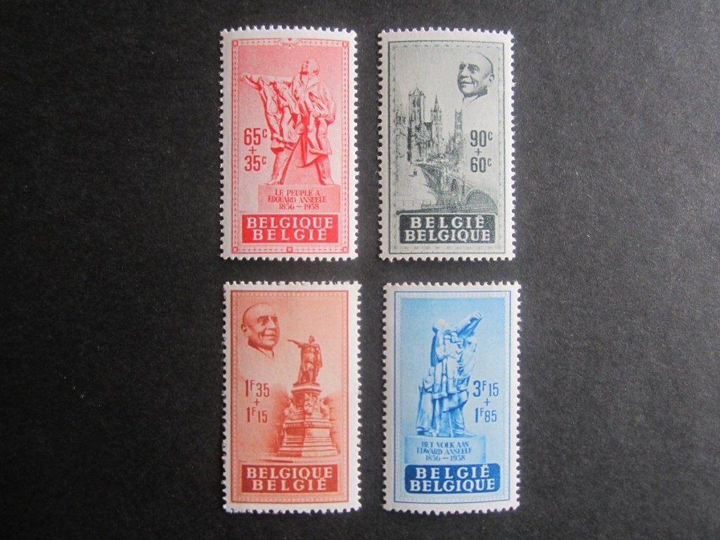 Timbres Belgique - N781 à 784 (xx) - 8,00Eur, Frankeerzegel, Ophalen of Verzenden, Postfris, Postfris