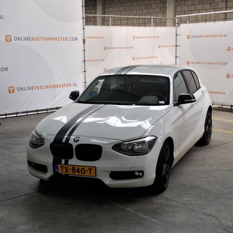 Personenauto, BMW, 1-serie, 114i EDE, 2012, Auto's, 129 g/km, 4 cilinders, Wit, 1265 kg