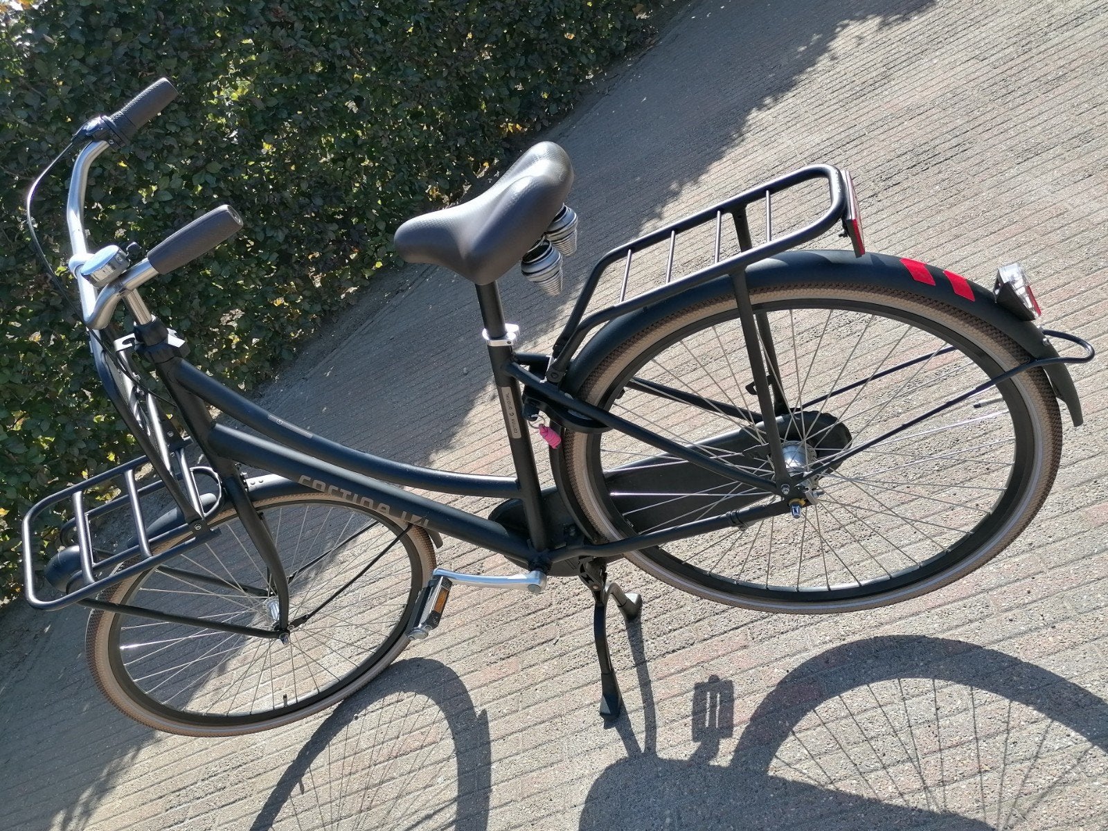 Cortina U4 dames transportfiets maat 50, Fietsen en Brommers, Ophalen, Terugtraprem, Cortina U4 Transport, Versnellingen