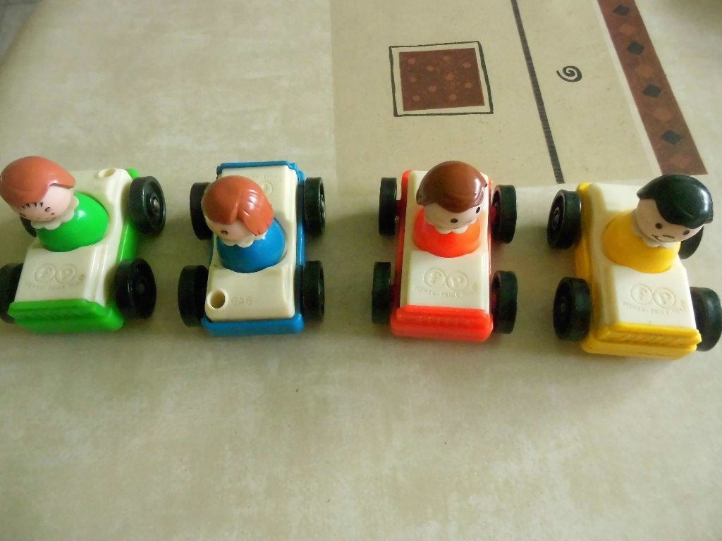 Petites voitures Fisher Price avec figurines, Enlèvement, Utilisé, Voiture ou Véhicule