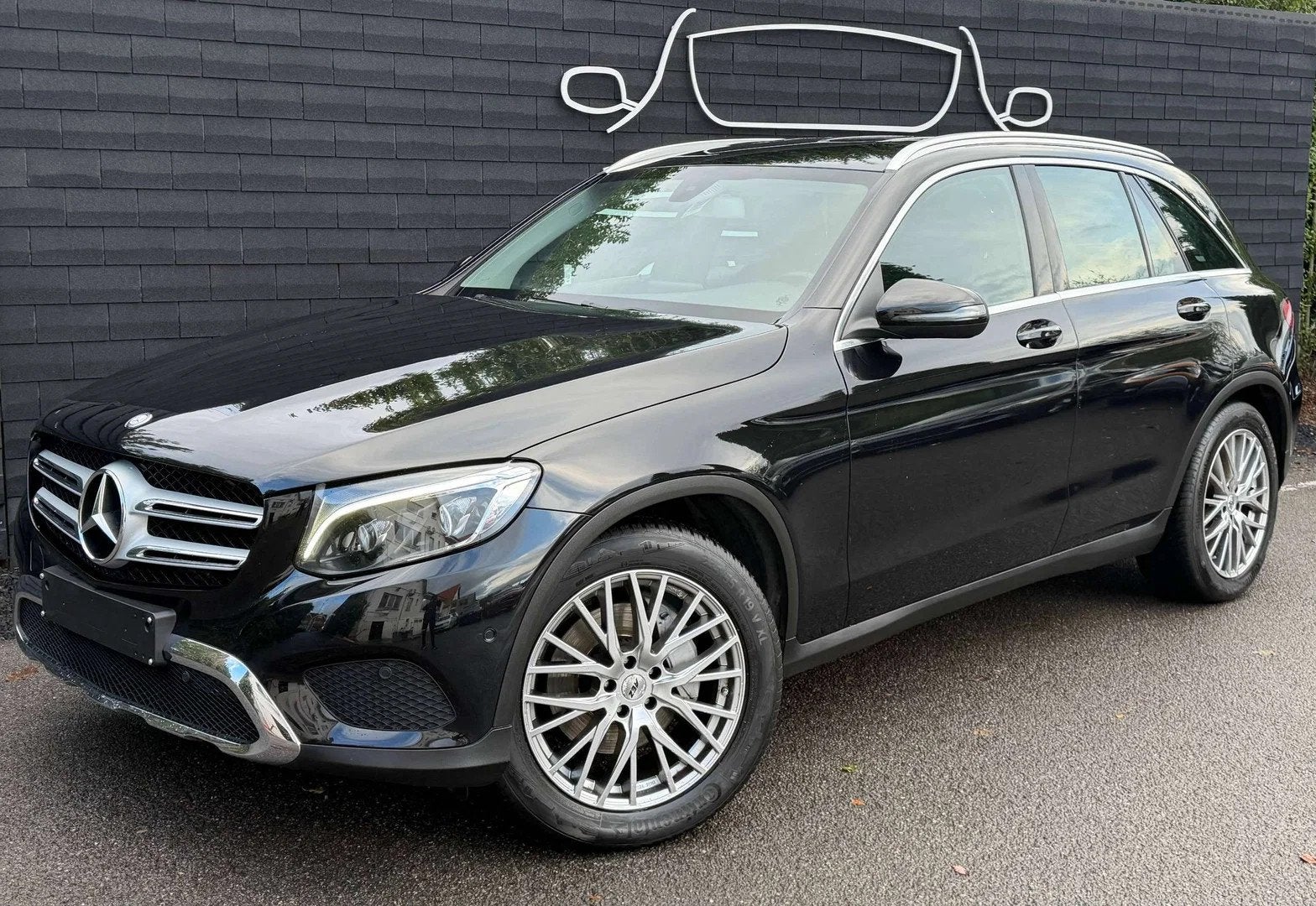 Mercedes-Benz GLC GLC 220 d 4-Matic+BOITE AUTO+AIRCO+NAVI+CU, Cuir, Achat, Entreprise, Noir