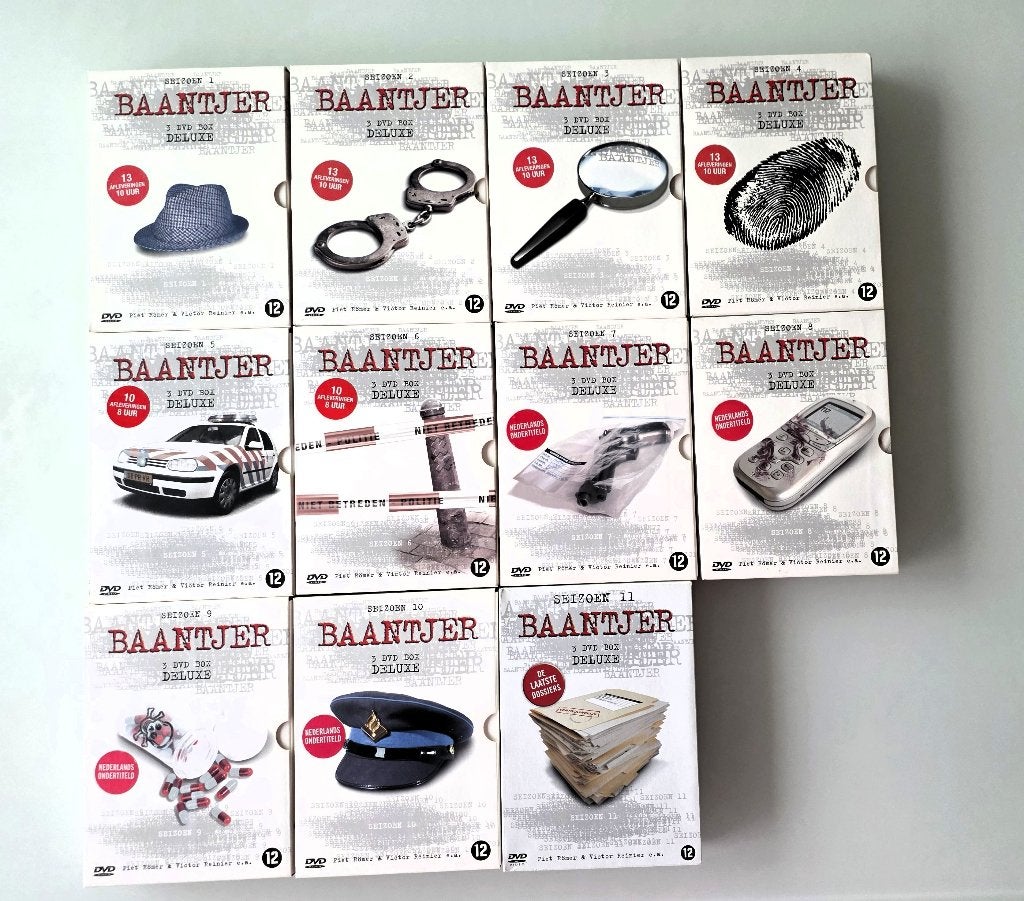 Complete reeks Baantjer 1 tem 11, Cd's en Dvd's, Ophalen of Verzenden