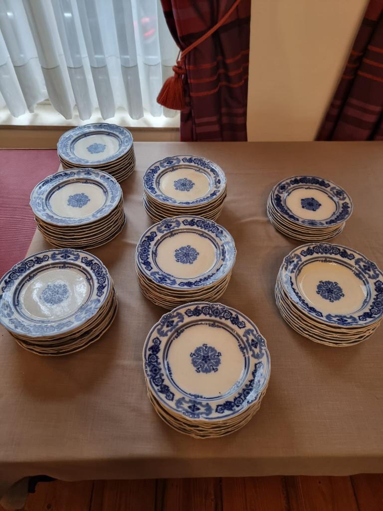 assiettes anglaises en faïence du XIXème siècle, Antiquités & Art, Antiquités | Porcelaine, Enlèvement