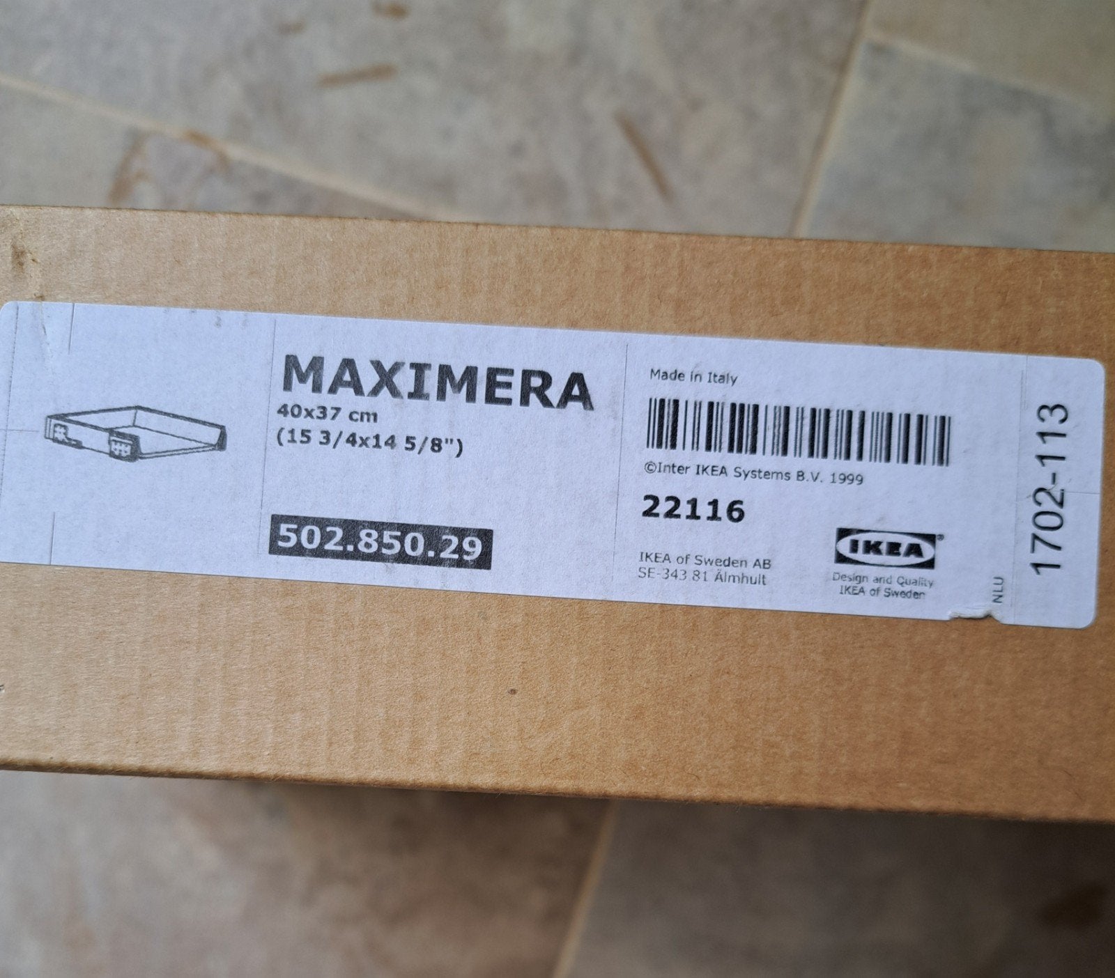 nouveaux tiroirs Ikea sans façade, 260/60, 140/37, Maison & Meubles, 3 ou 4 tiroirs, Enlèvement, Neuf
