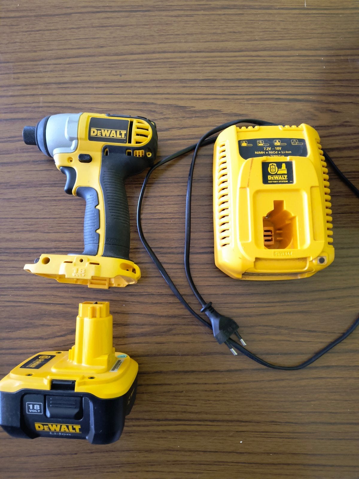 Machine à frire DEWALT 18V 150Nm 250W, Bricolage & Construction, Outillage | Foreuses, Vitesse variable, Comme neuf, Enlèvement