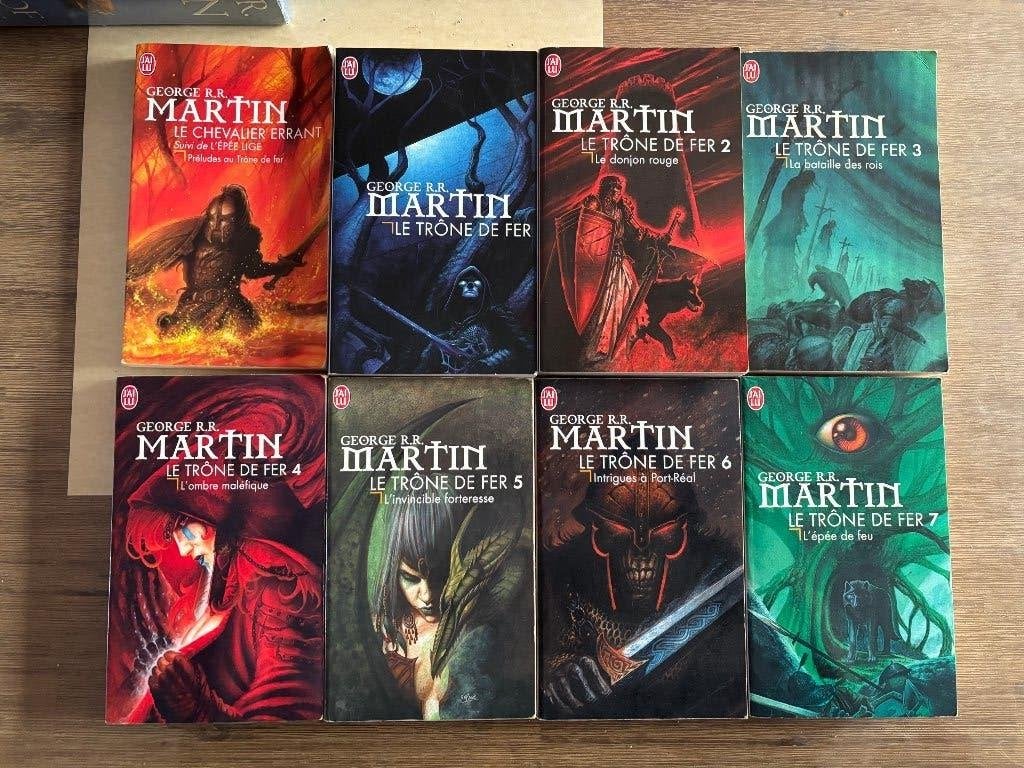 INTEGRALE - GAME OF THRONE le trône de fer -George RR Martin, Enlèvement ou Envoi, Utilisé, Georges R.R. Martin