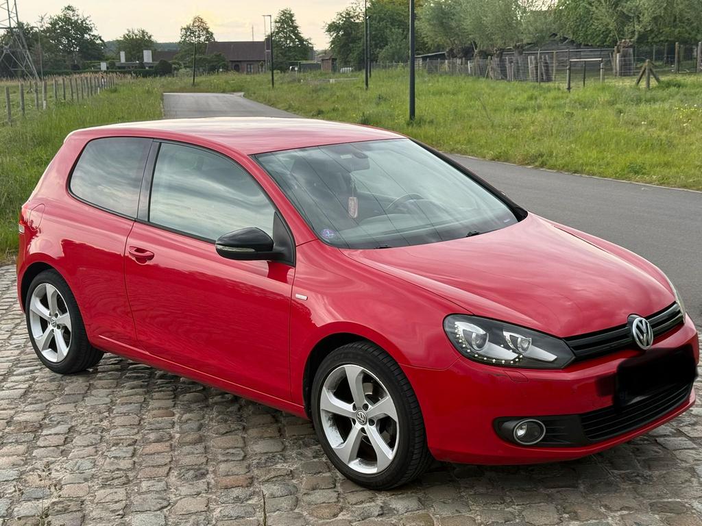 Volkswagen Golf 6 - 12TSi Match, Auto's, Voorwielaandrijving, 63 kW, Leder en Stof, Overige kleuren