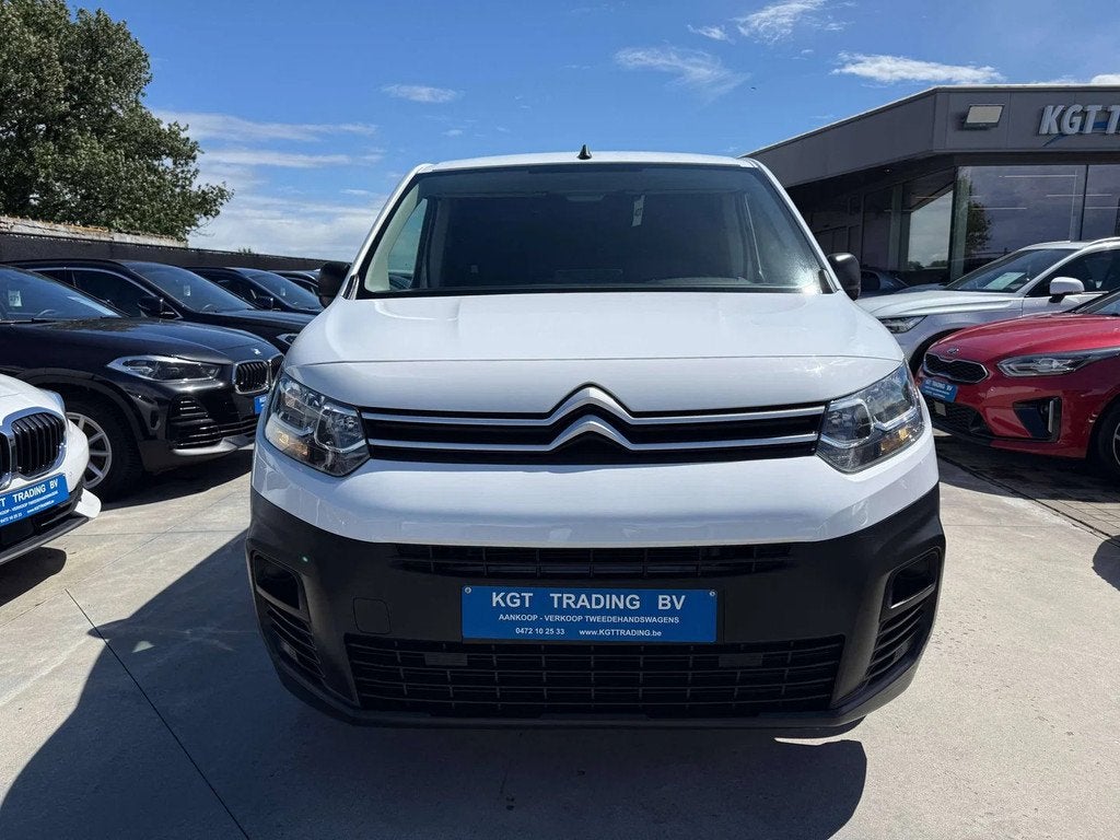 Citroën Berlingo 1.2i 3 ZIT LICHTE VRACHT CARPLAY PDC BLUET, Gebruikt, 1199 cc, Citroën, Wit