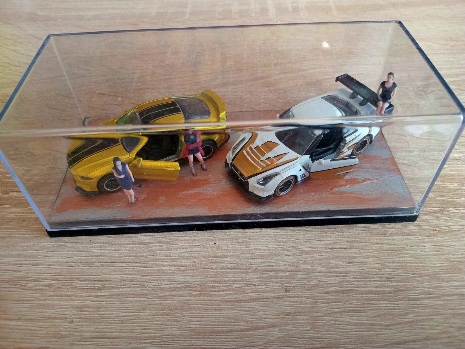diorama, Enlèvement