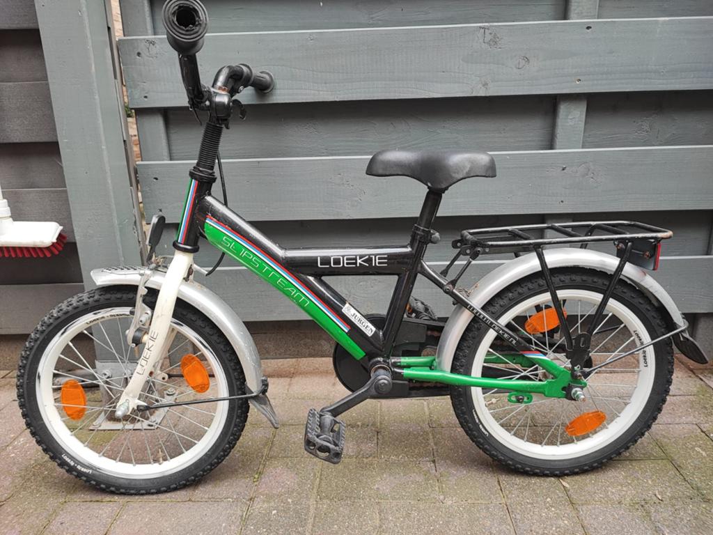 Vélo pour enfant taille 16, Enlèvement