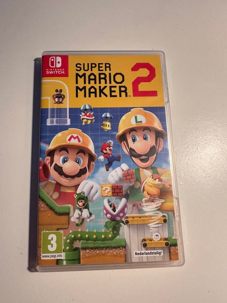 Nintendo switch super mario maker 2, Games en Spelcomputers, Games | Nintendo Switch, Ophalen, Zo goed als nieuw