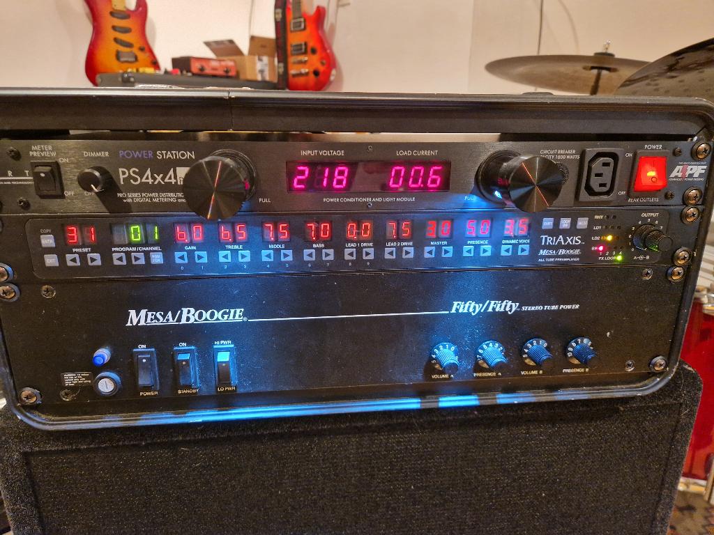 Mesa/Boogie Triaxis + 50/50, Musique & Instruments, Amplis | Basse & Guitare, Comme neuf, Guitare, 100 watts ou plus, Enlèvement