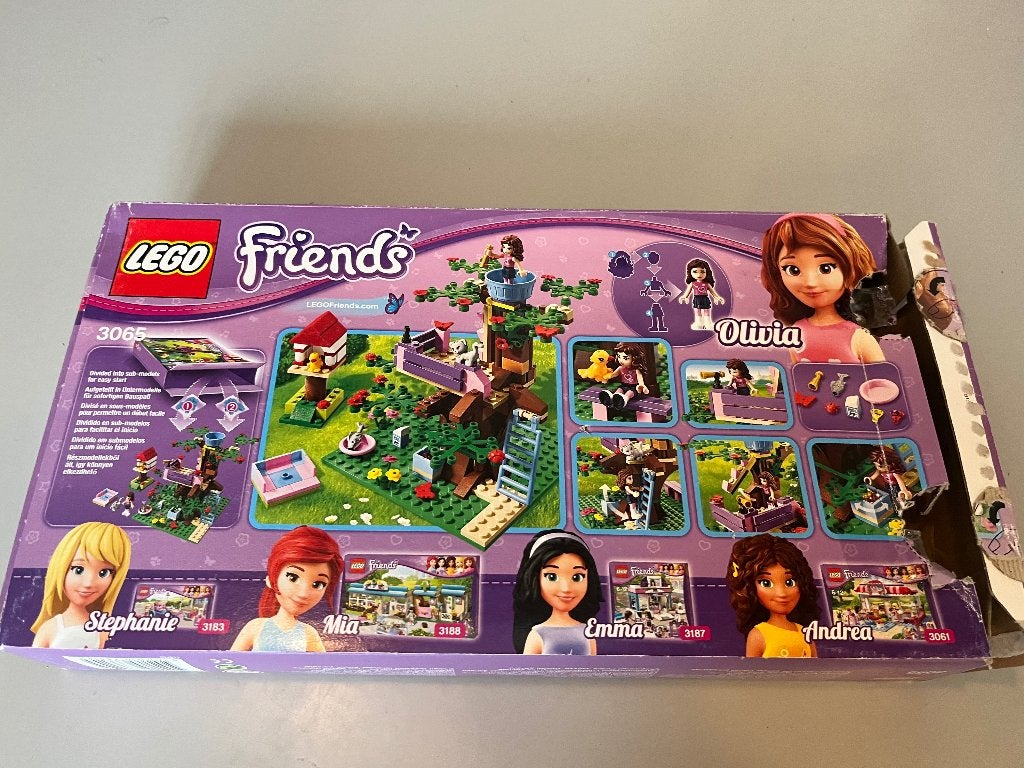 Lego friends boomhut, Inclusief instructies, Lego, Friends, Ophalen of Verzenden