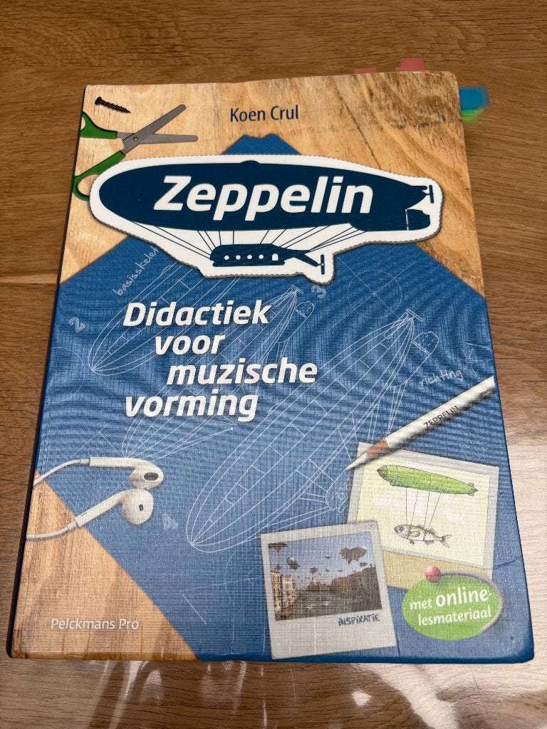 De Zeppelin, muzische vorming, Ophalen, Gelezen, Overige vakken, Pelckmans