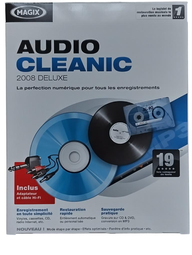 Audio Cleanic 2008 Deluxe-software (volledig), Computers en Software, Audio-software, Ophalen, Zo goed als nieuw