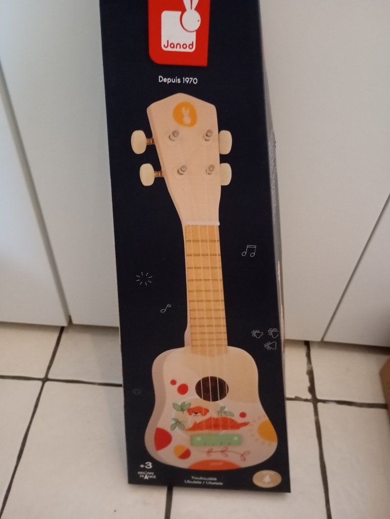 Speelgoedgitaar, Ophalen, Zo goed als nieuw