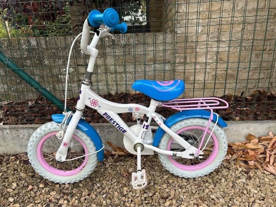 Kinderfiets 12 inch - Prestige, Ophalen, Zo goed als nieuw, Minder dan 16 inch, Zijwieltjes