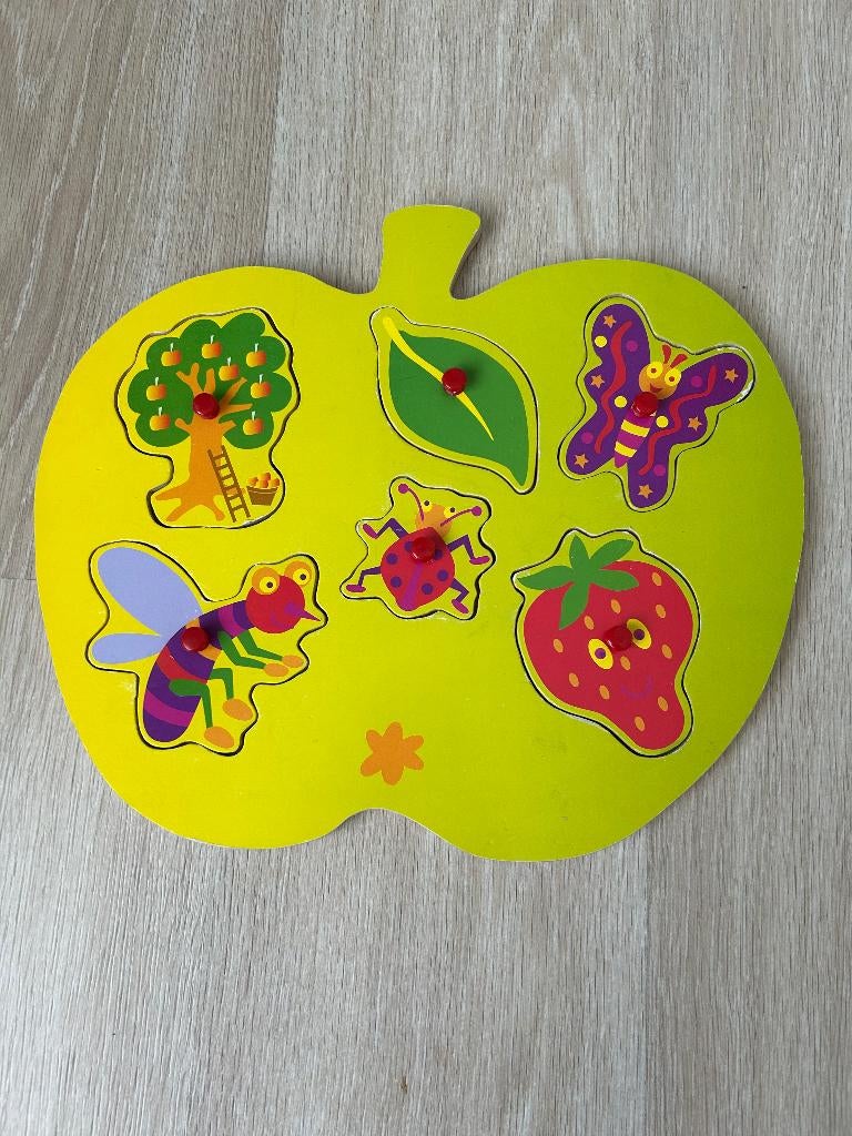 Inlegpuzzel, Kinderen en Baby's, Ophalen of Verzenden, Zo goed als nieuw