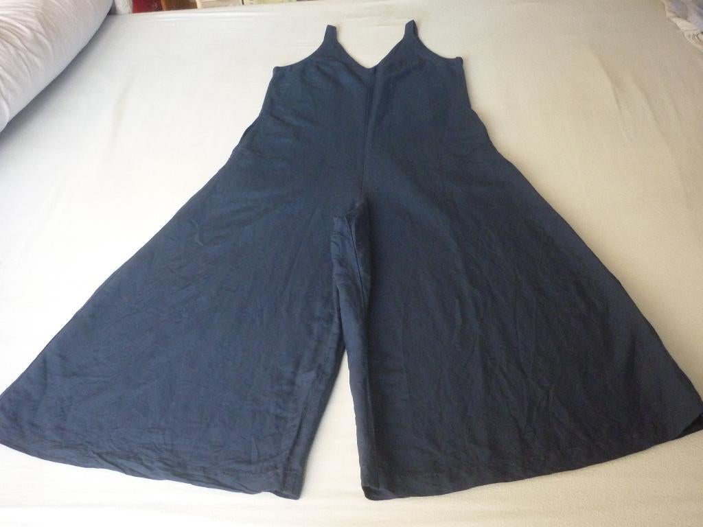 Viscose-Linnen Jumpsuit Uniqlo, Blauw, Nieuw, Ophalen of Verzenden, Maat 34 (XS) of kleiner
