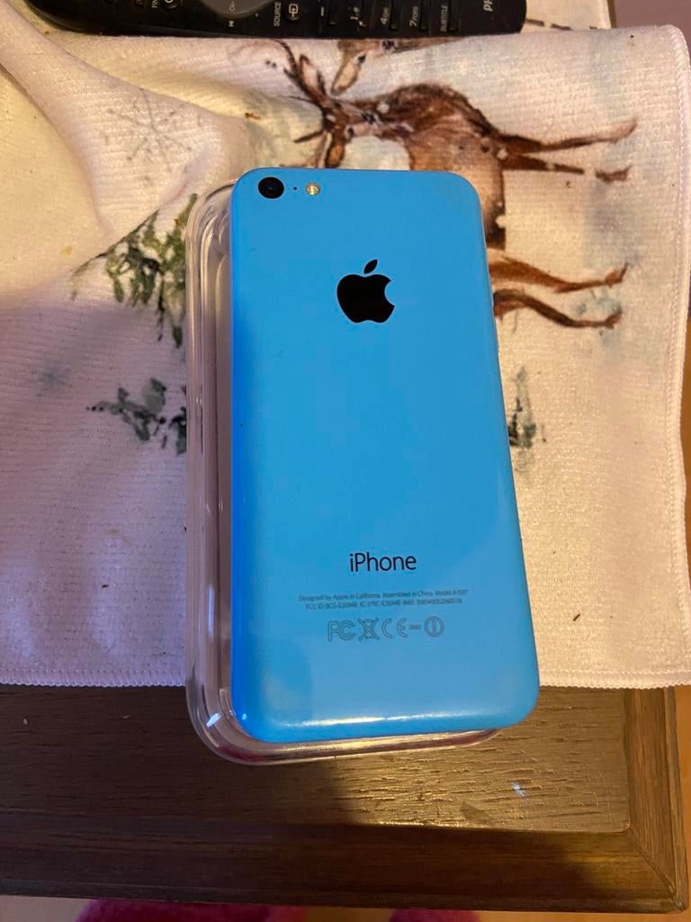 iPhone 5c, Enlèvement, Comme neuf, Bleu, IPhone 5C