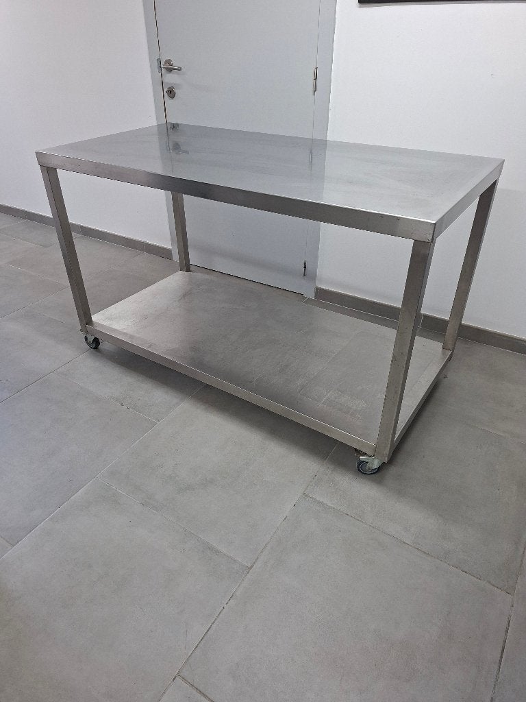 rvs werktafel, Zakelijke goederen, Ophalen, Gebruikt
