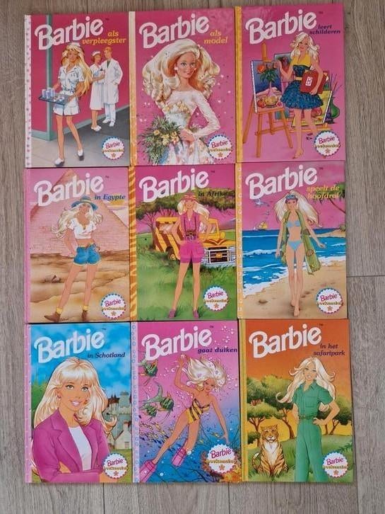 Leuke reeks barbieboeken van de barbie boekenclub, Ophalen, Zo goed als nieuw