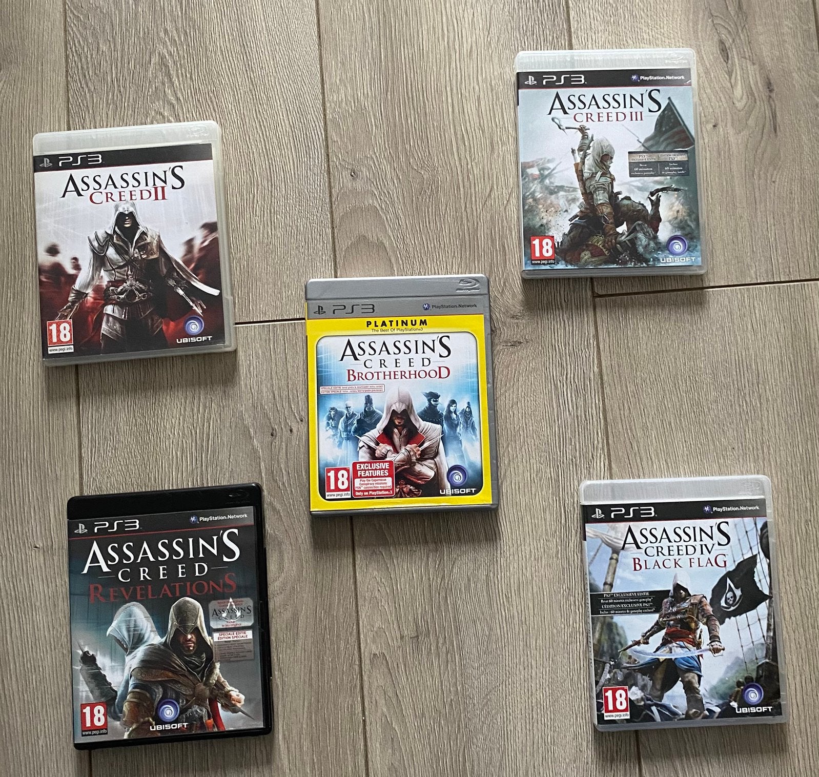 Assassins Creed collection PlayStation 3, Games en Spelcomputers, Games | Sony PlayStation 3, Ophalen, Zo goed als nieuw