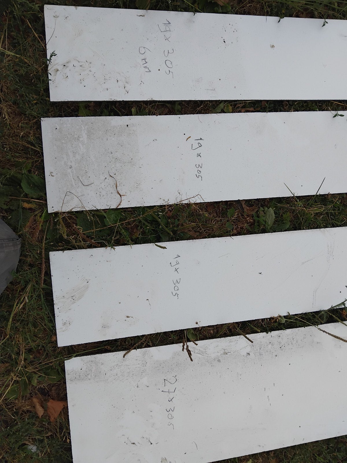 Trespa stroken 6 mm wit., Ophalen, Nieuw, Kunststof, 250 cm of meer
