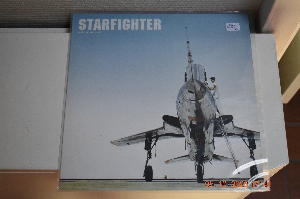 LP : Starfighter - Make a seks noise (Rock), Beschermende buitenhoes, Ophalen of Verzenden, Gebruikt, LP