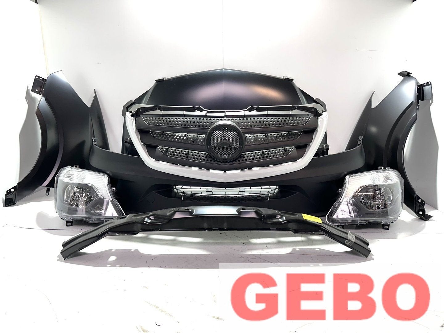 Mercedes sprinter 2013 t/m 2018 voorkop nieuw in motorkap bu, Auto-onderdelen, -, Voor, Nieuw, Ophalen of Verzenden